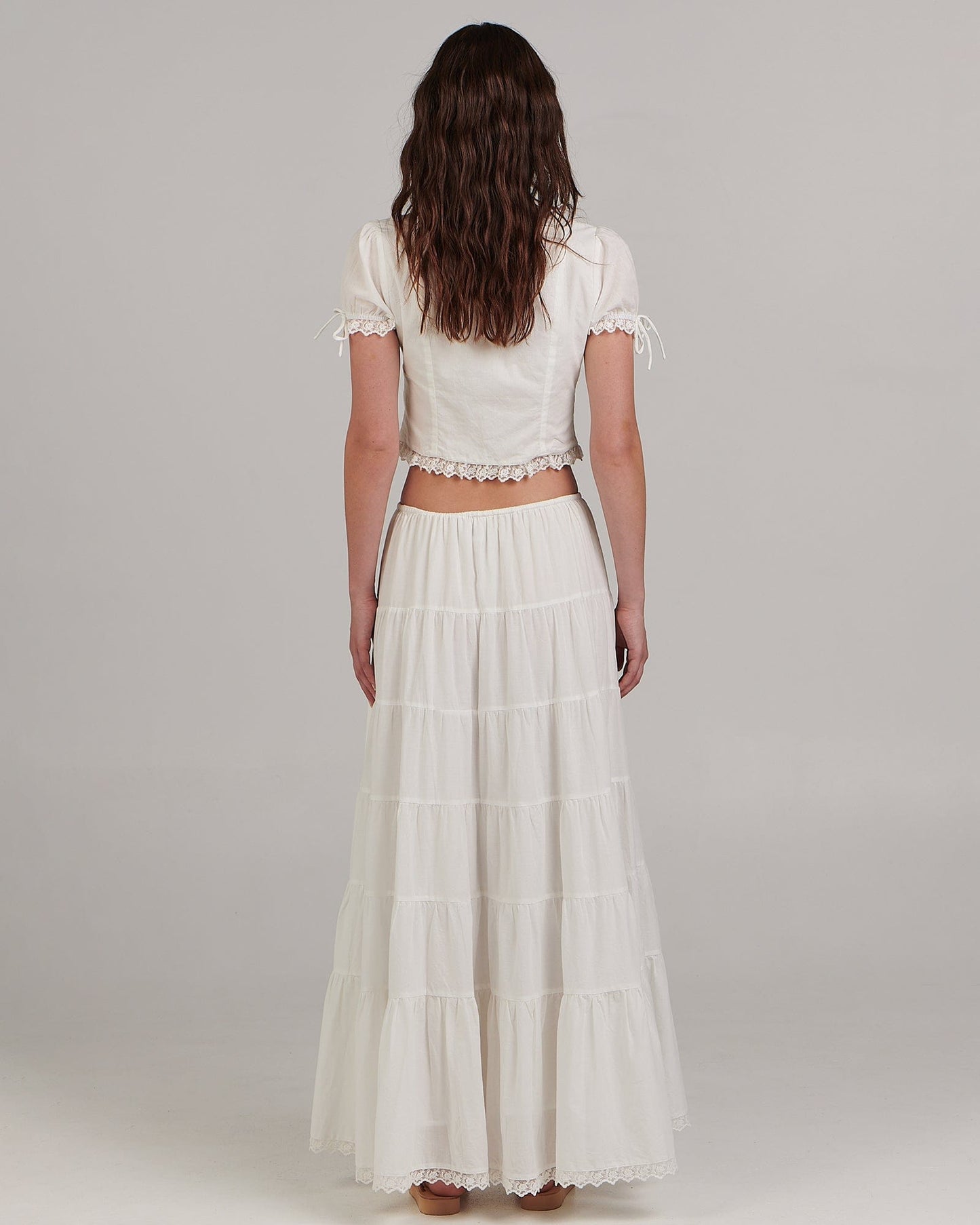 Poppy Top - White