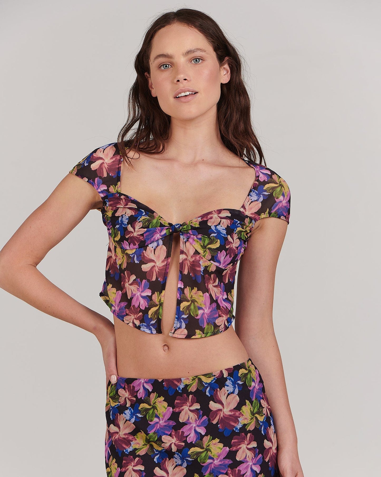 Dominique Top - Mystic Floral