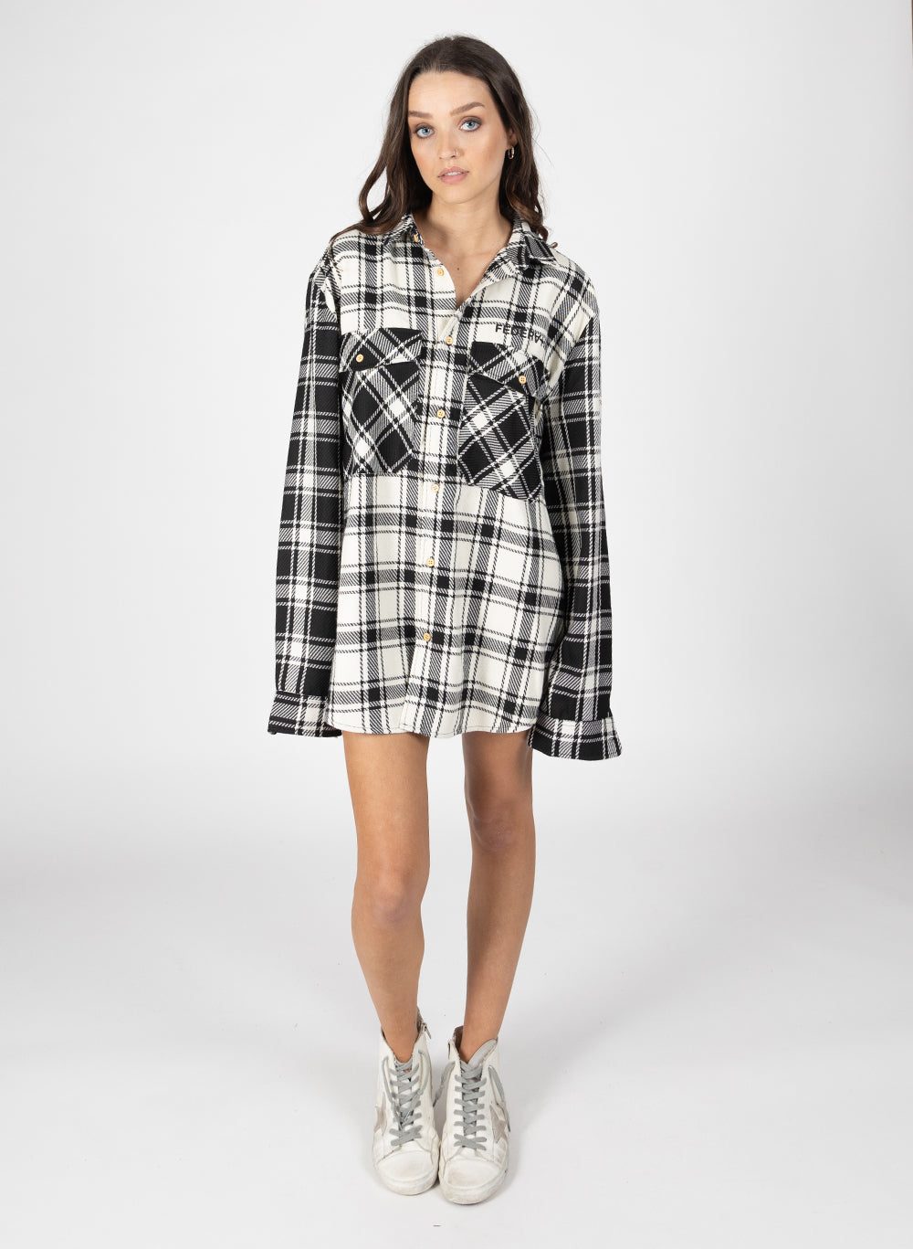Eazy Shirt - Black Plaid