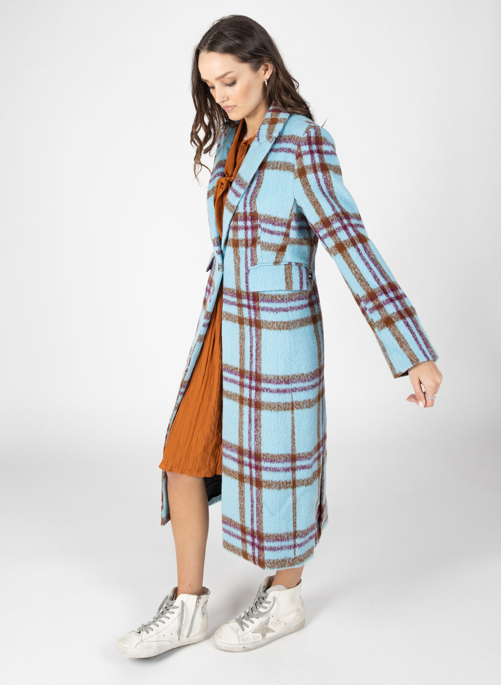 Ivy Coat - Aqua