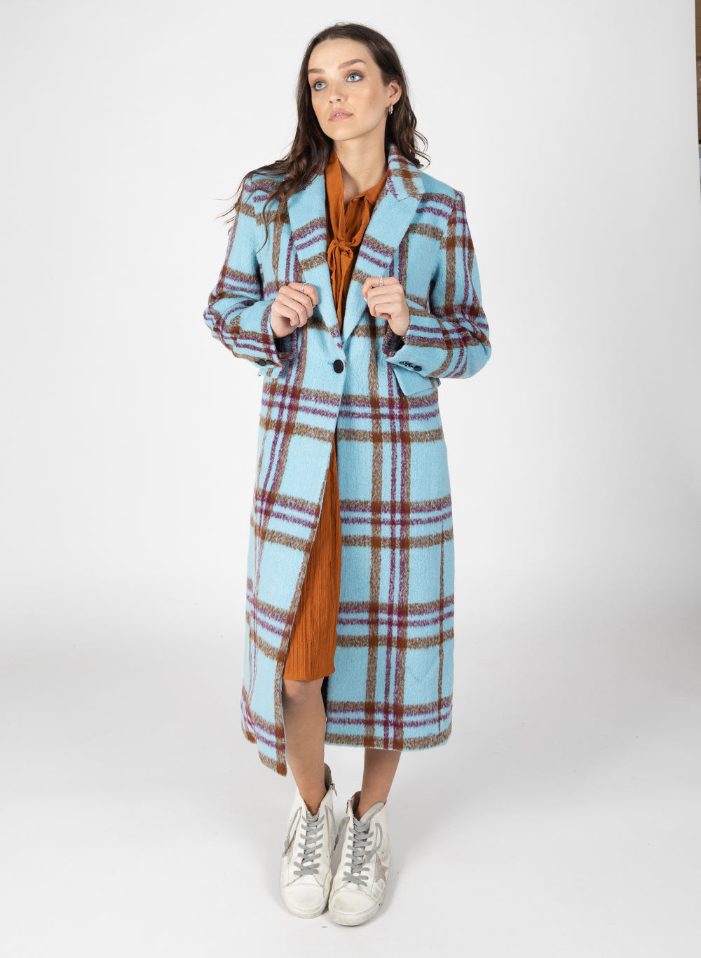 Ivy Coat - Aqua