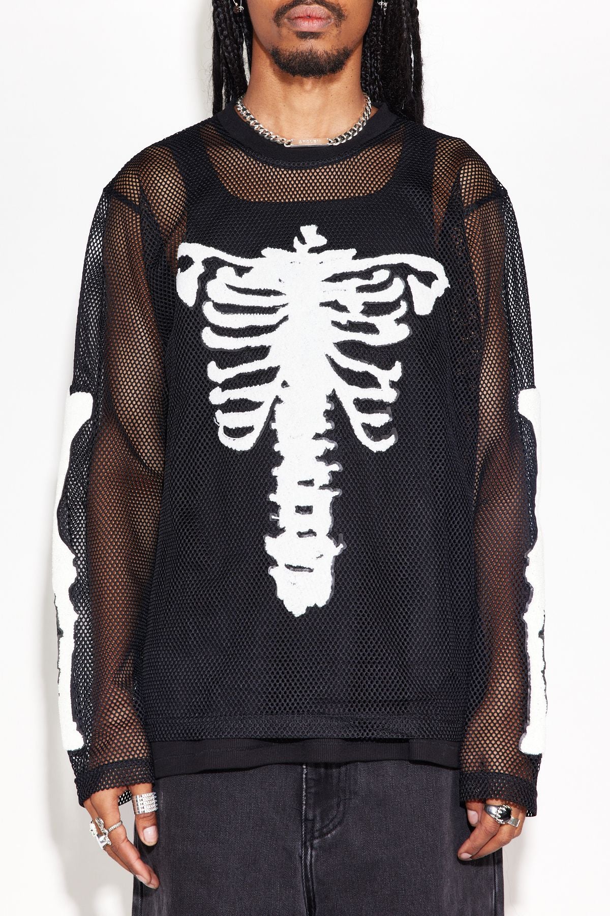 X-Ray Longsleeve Top - Black
