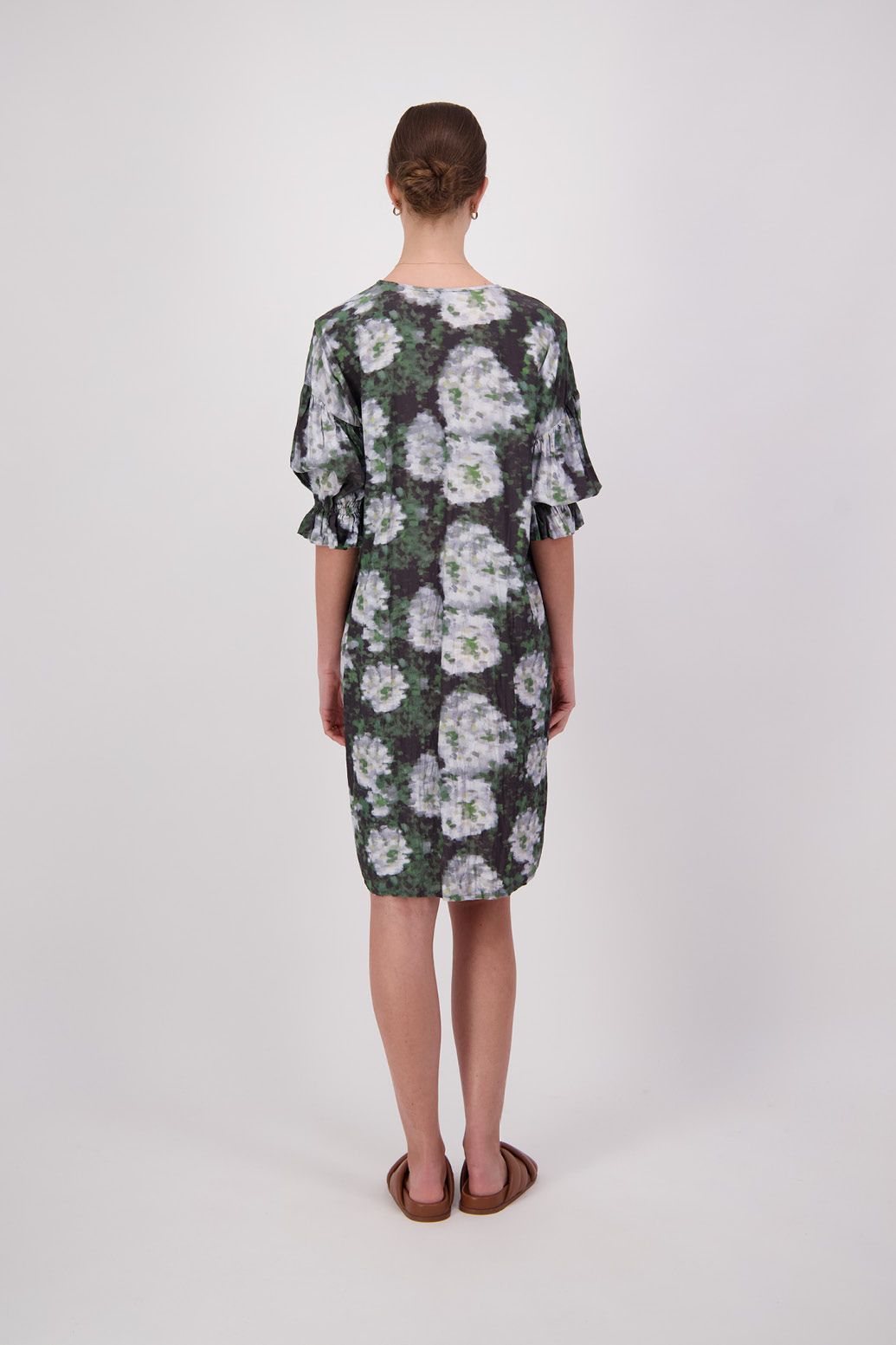 Toddy Dress - Green Floral