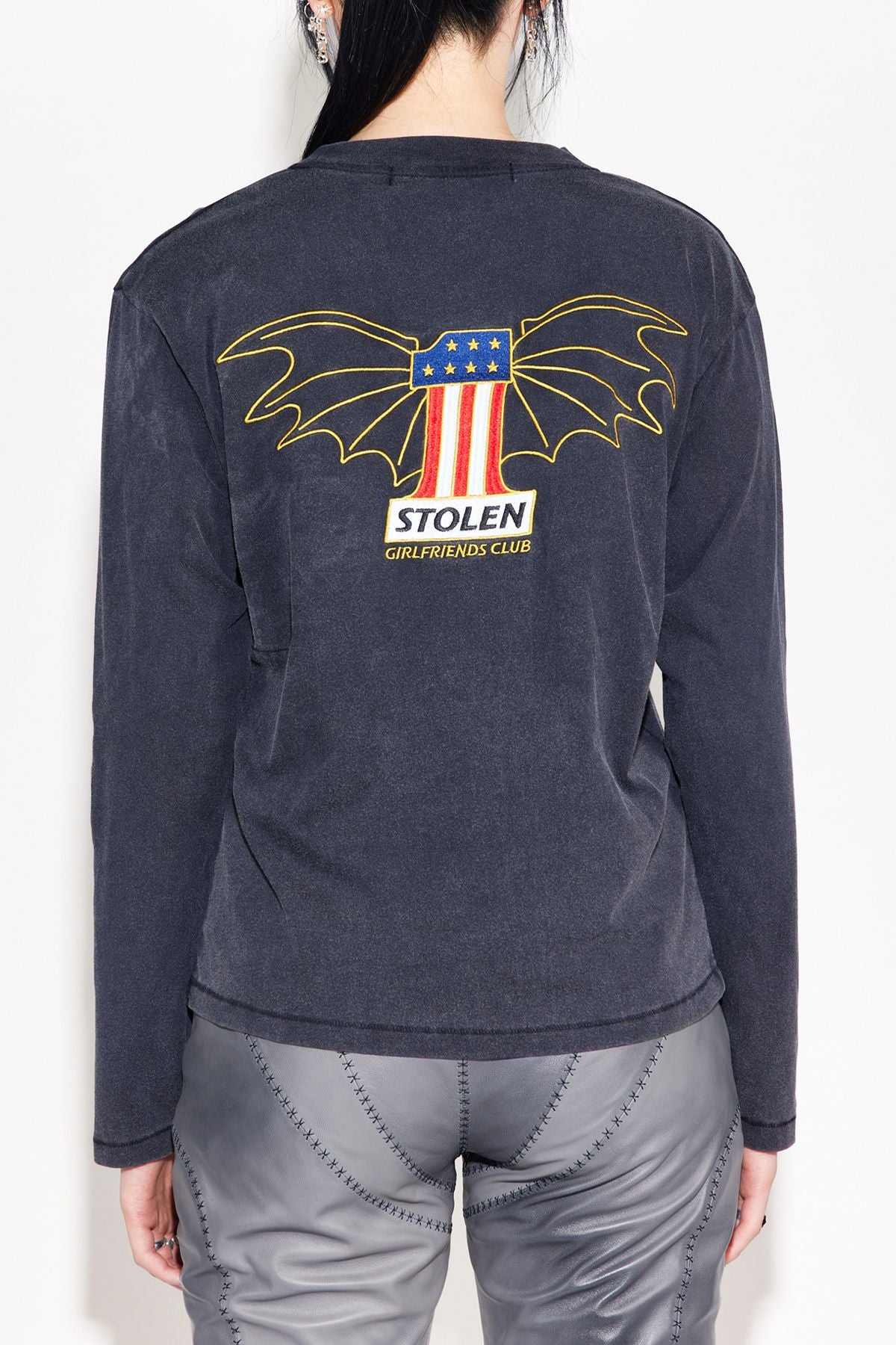 Gothic 1 L/S Tee - Aged Charcoal