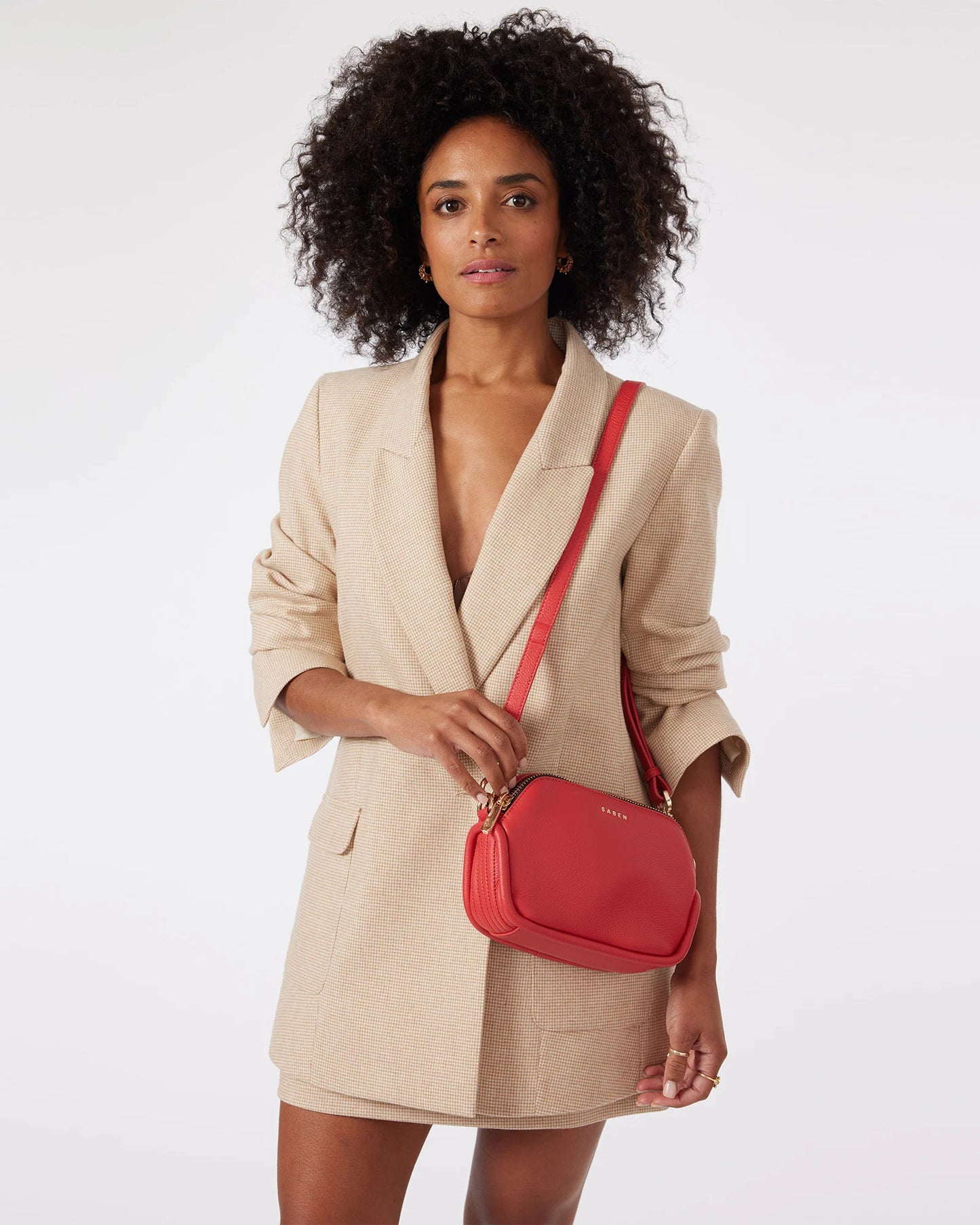 Odile Crossbody - Geranium