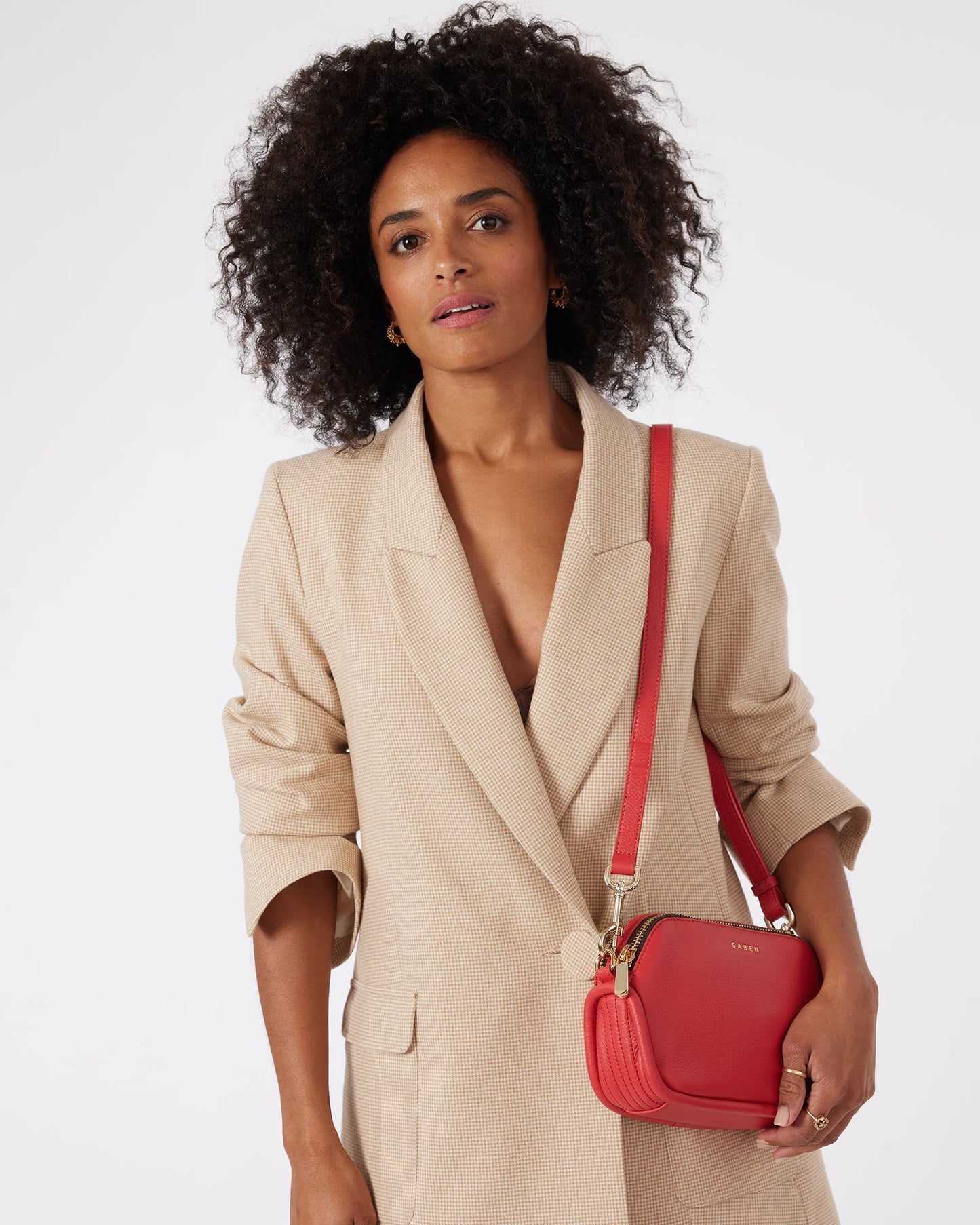 Odile Crossbody - Geranium