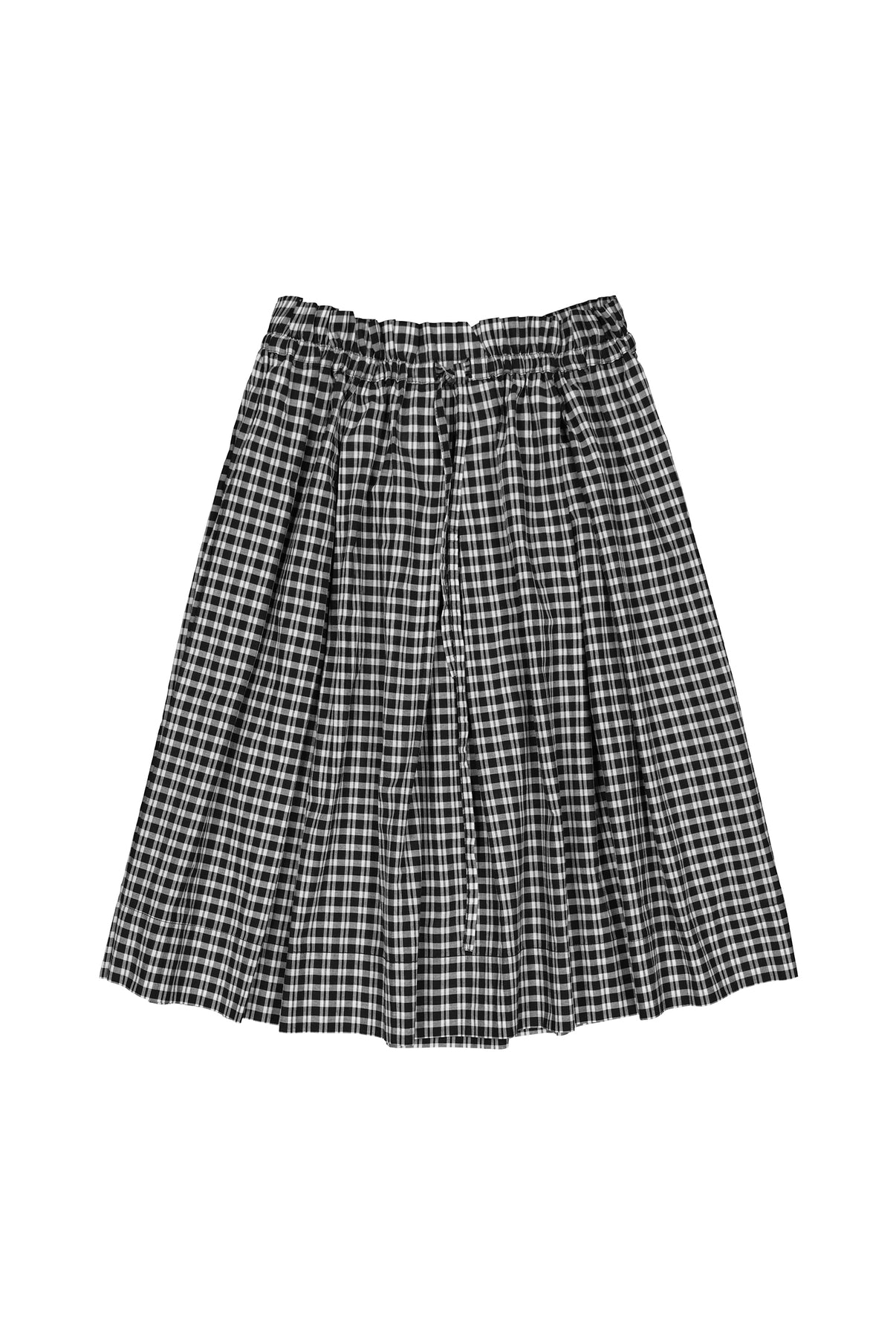 Stevie Skirt - Monochrome Check