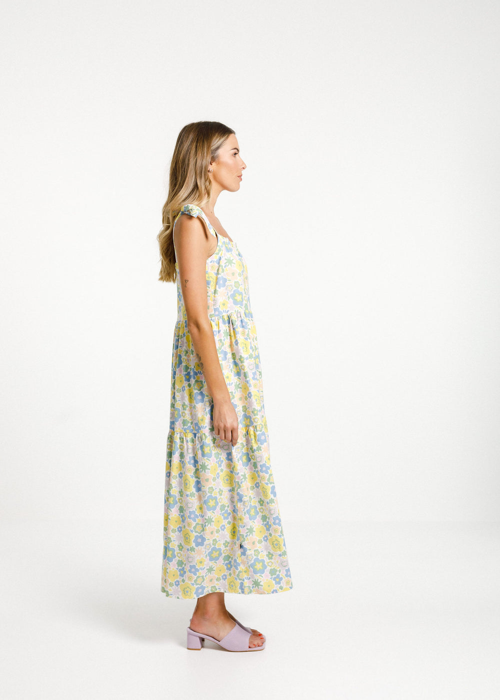 Tie Up Ziggy Dress - Paradise Print