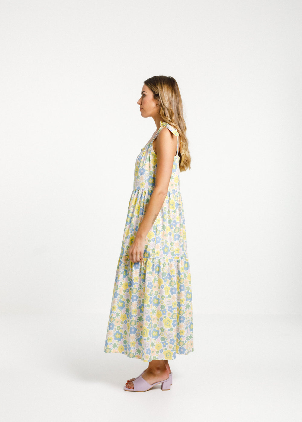 Tie Up Ziggy Dress - Paradise Print