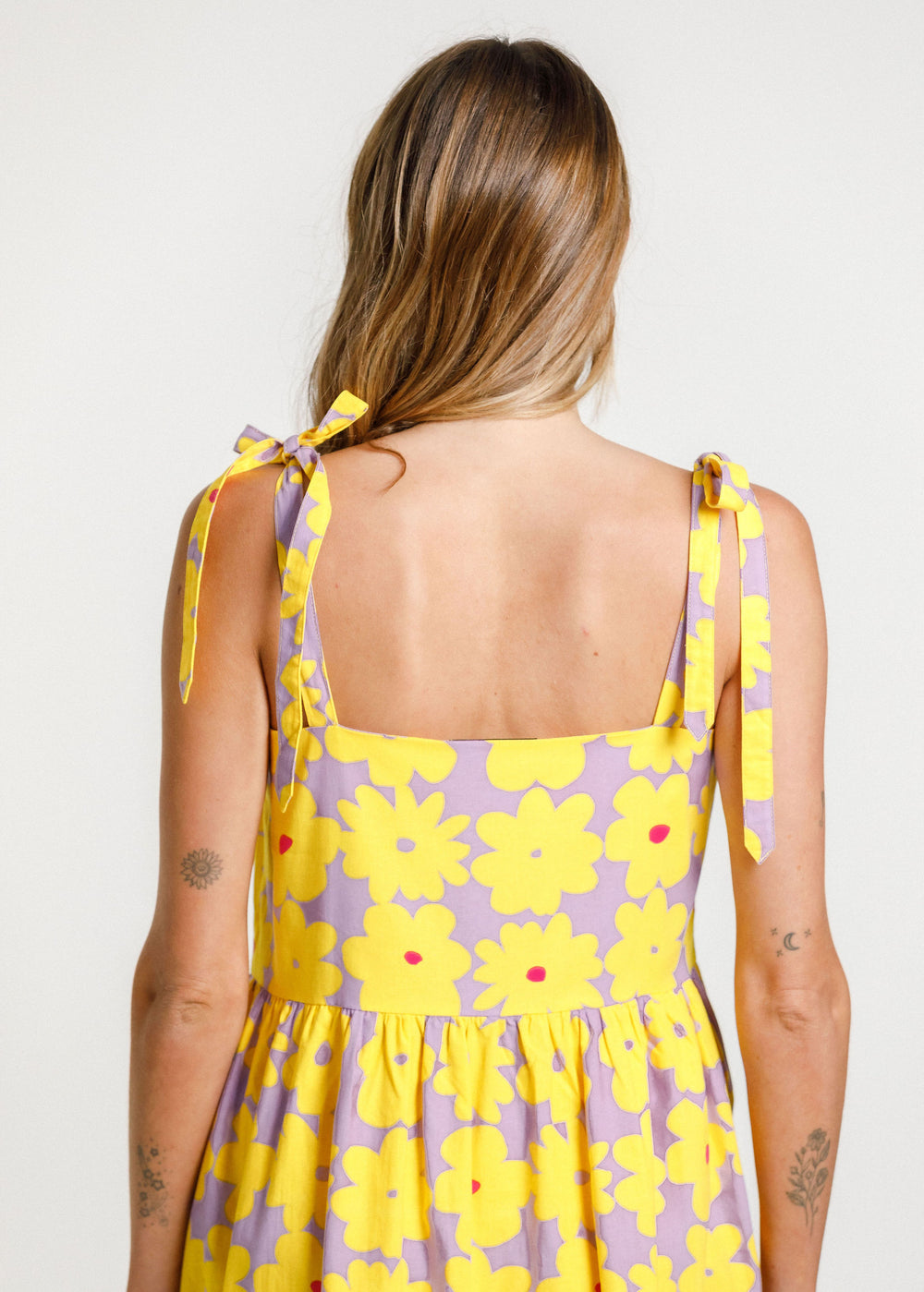 Tie Up Ziggy Dress - Tropicana