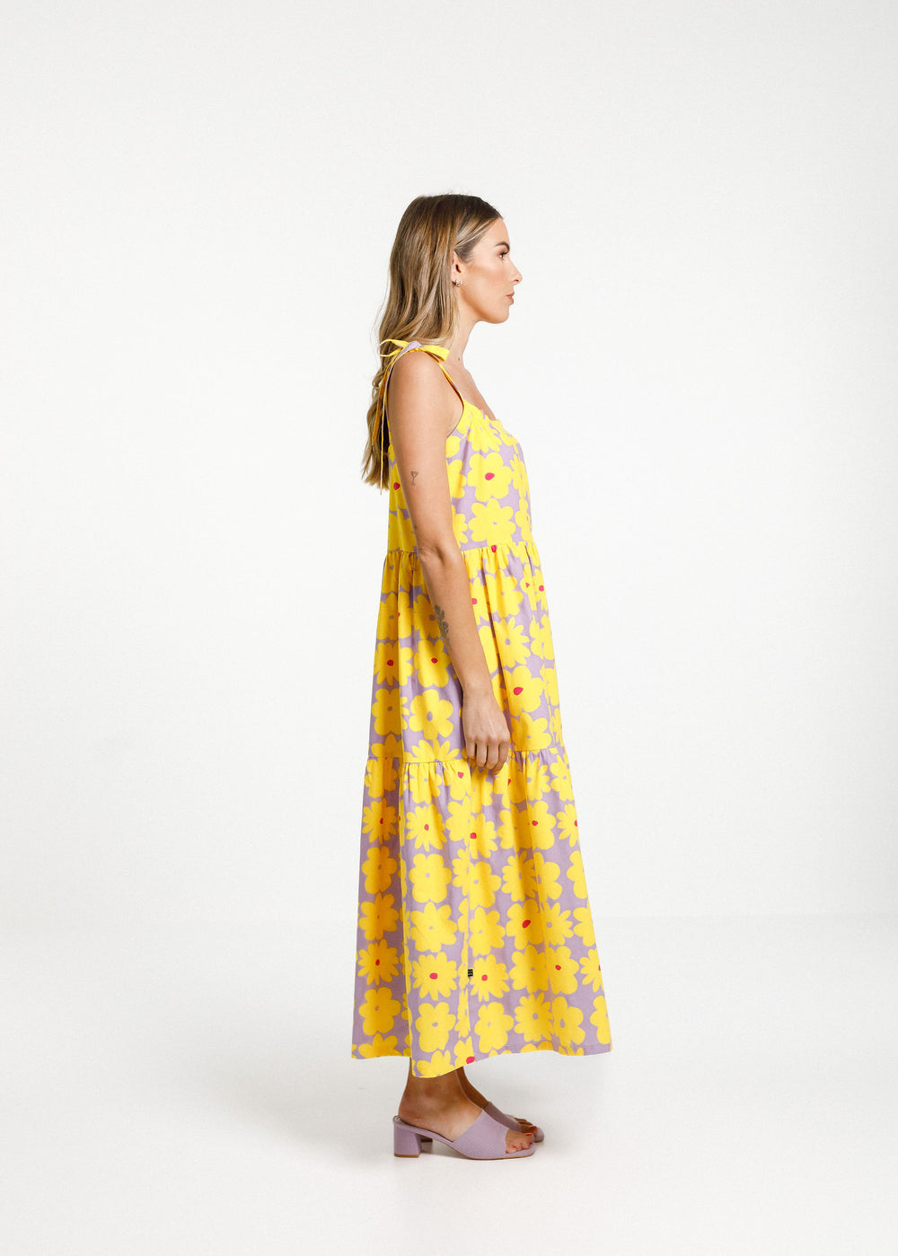 Tie Up Ziggy Dress - Tropicana