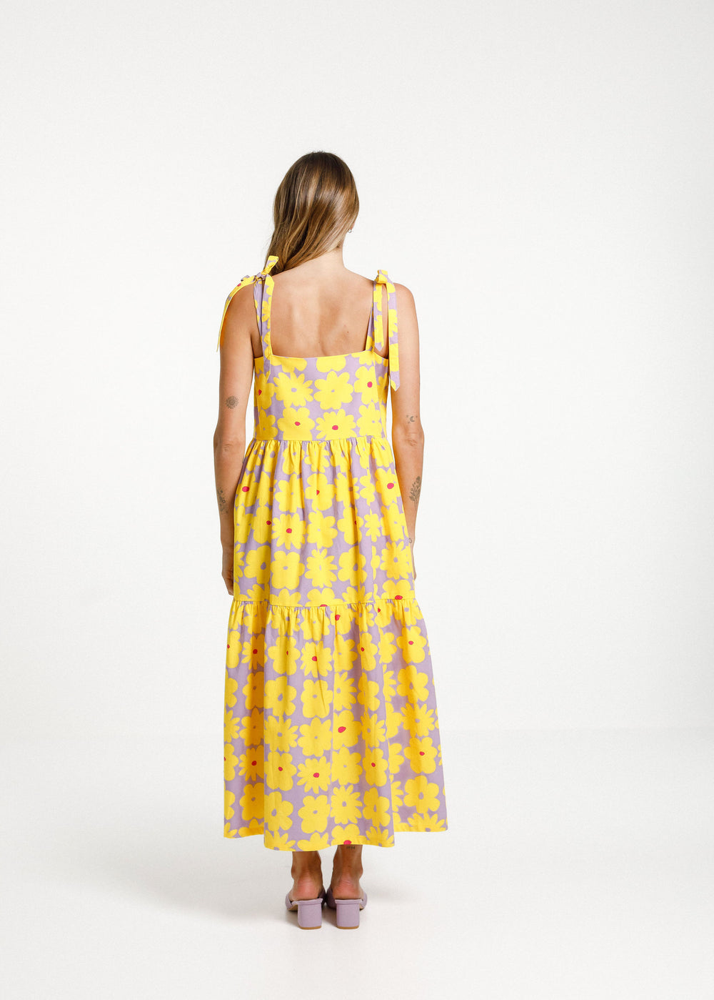 Tie Up Ziggy Dress - Tropicana