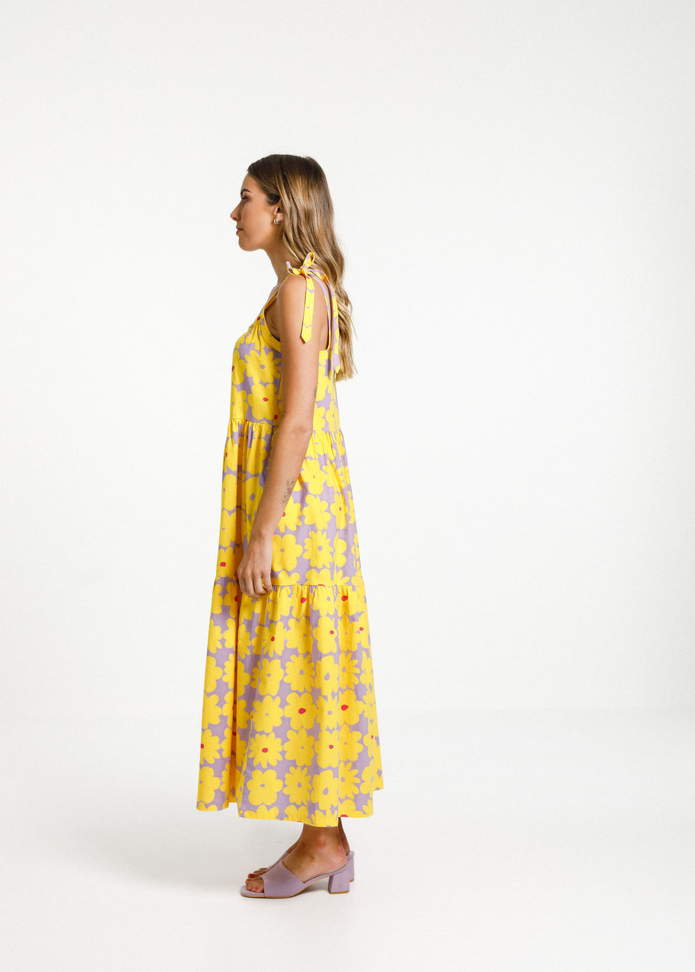 Tie Up Ziggy Dress - Tropicana