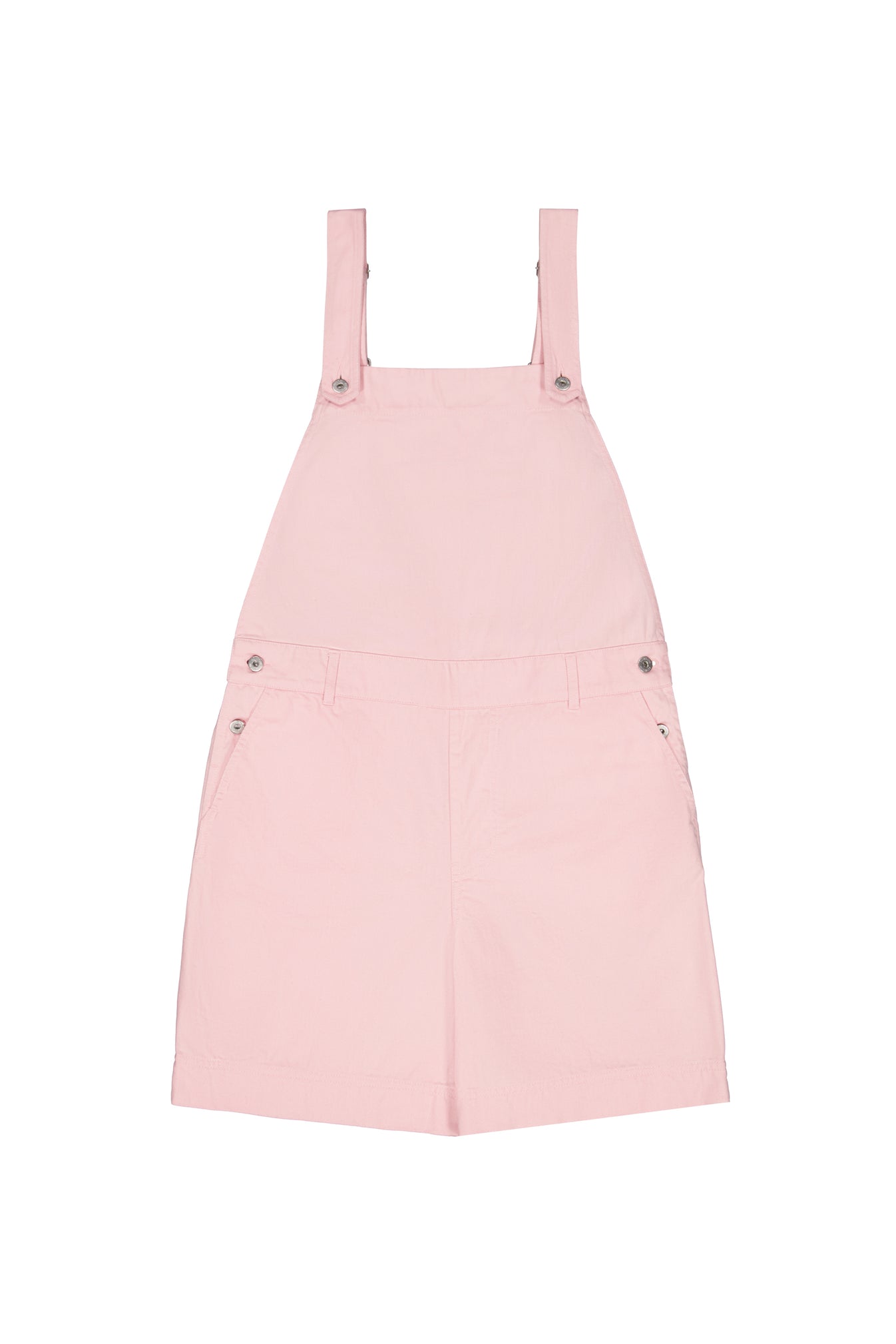 Wander Dungarees - Light Pink Denim