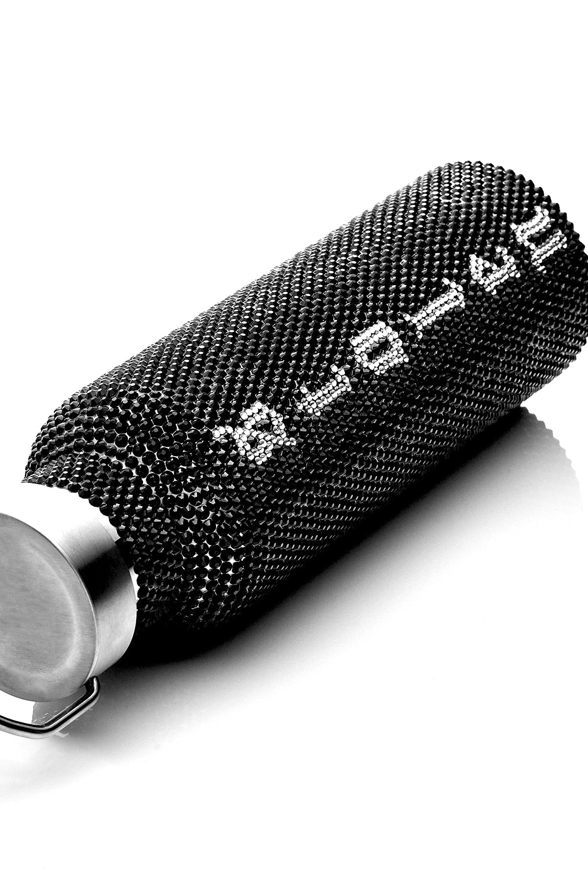 Gothic Drink Bottle - Black Metal