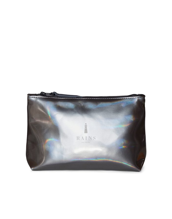 Cosmetic Bag - Holographic Steel