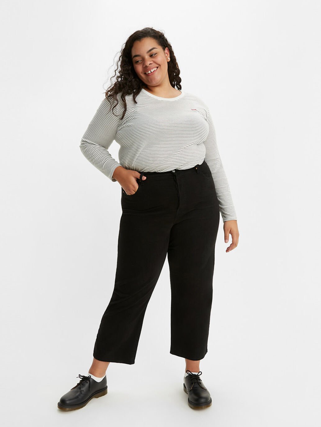 PL Ribcage Straight Ankle - Black Sprout