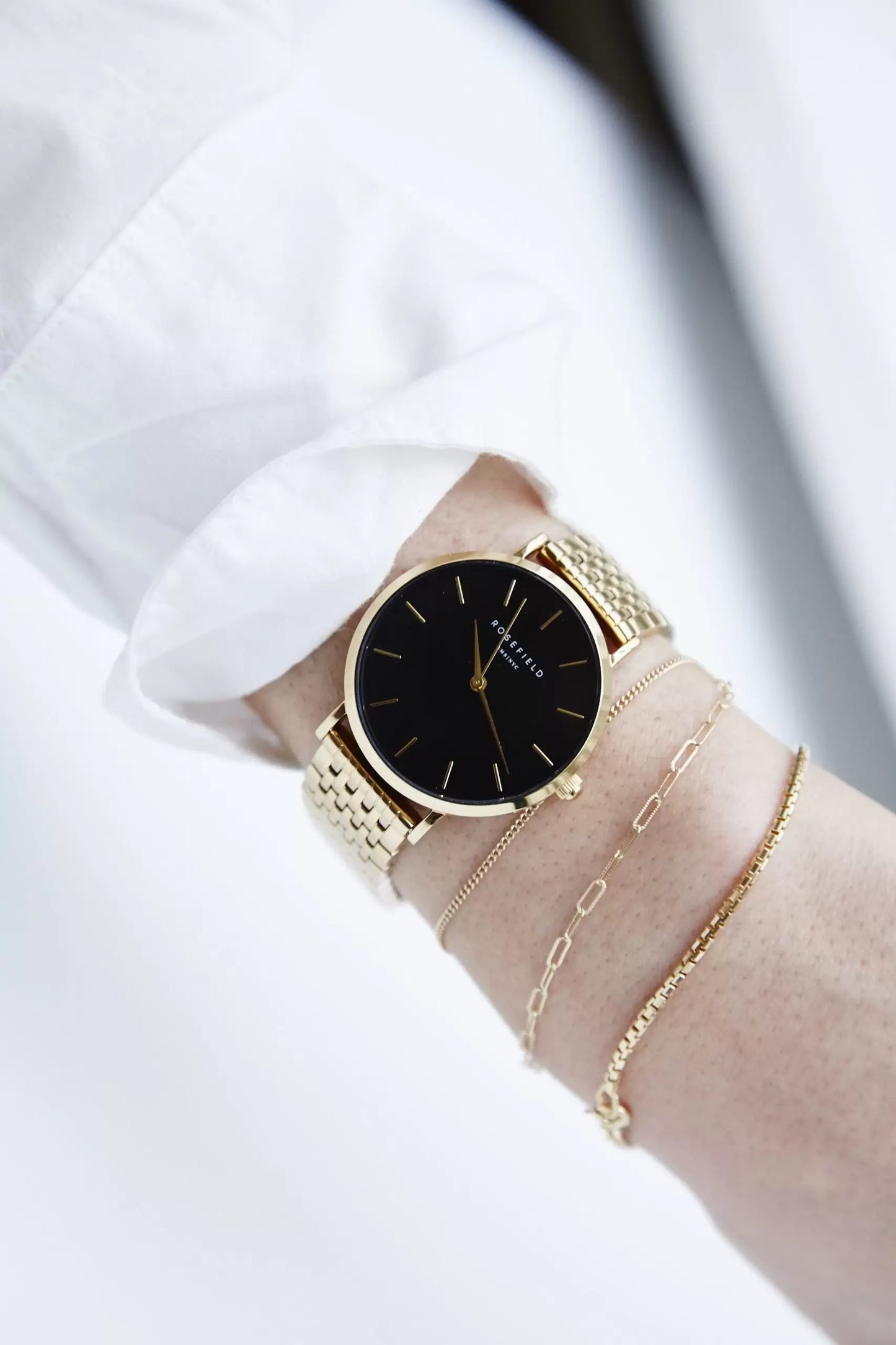 Upper East Side - BLACK/GLD BRCT - UBGSG-U35