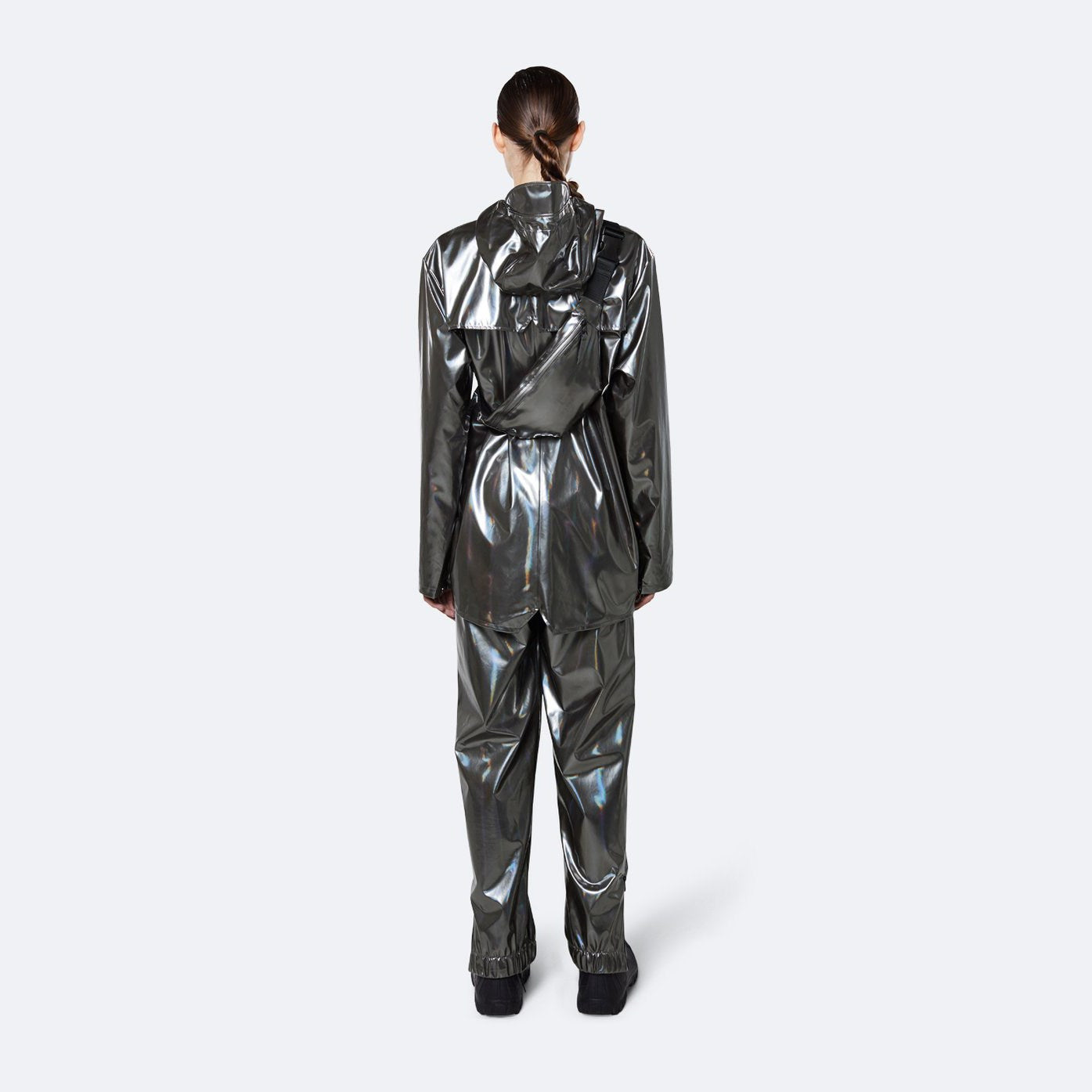 Bum Bag Mini - Holographic Steel