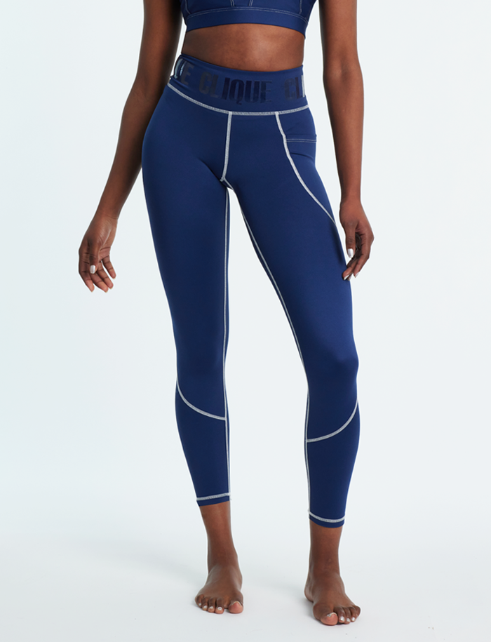 Compression Tights - Conquest - 7/ 8 - Navy