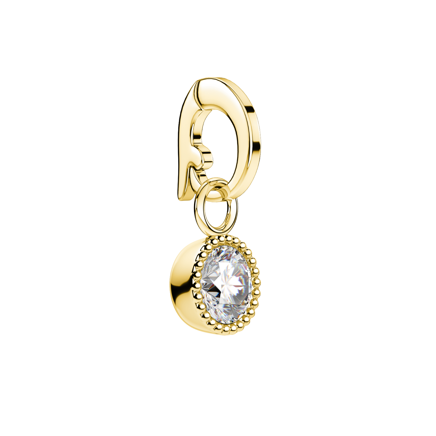 Birthstone Charms - Gold