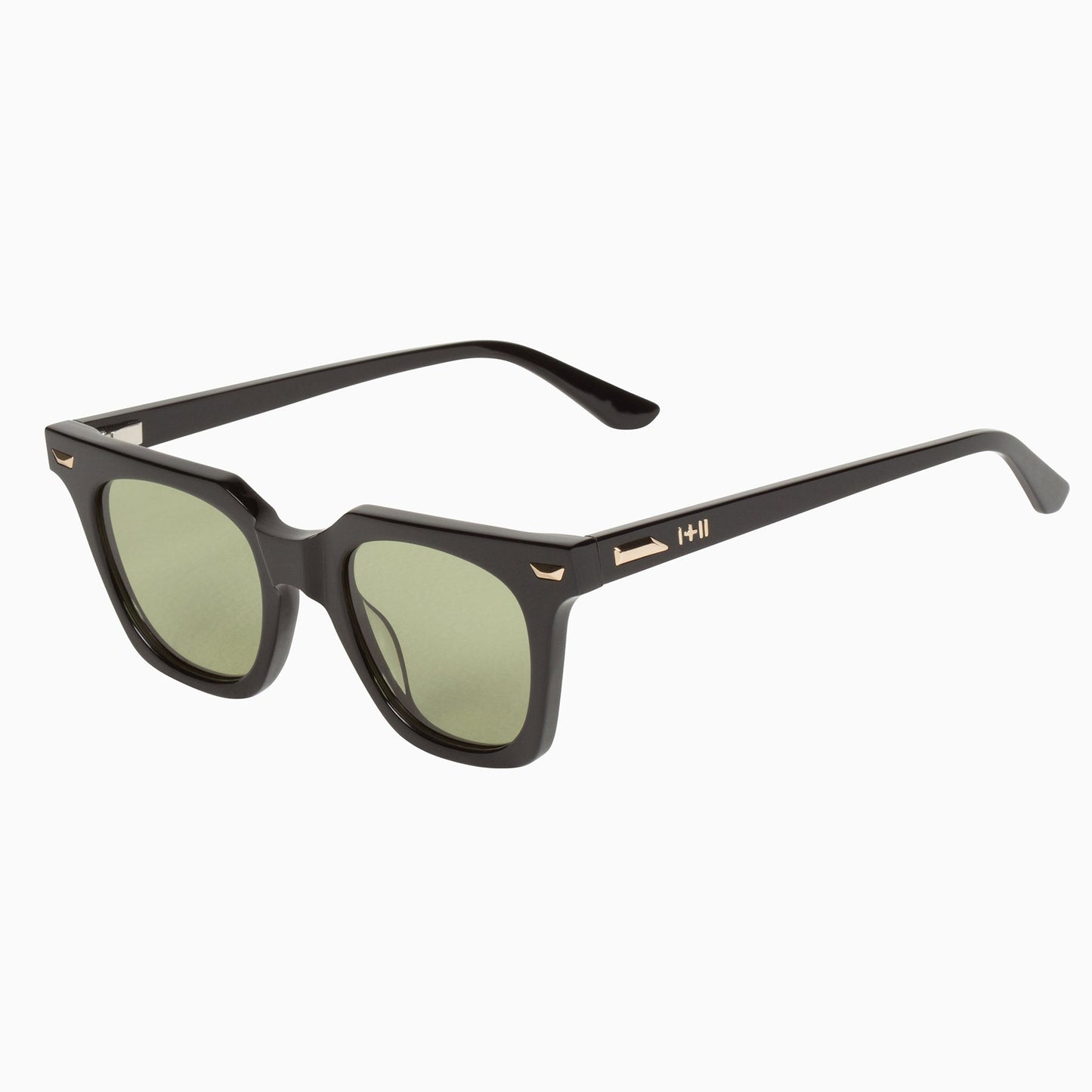 Dylan Kain - GlossBlack/24kGoldTrim/OliveLens