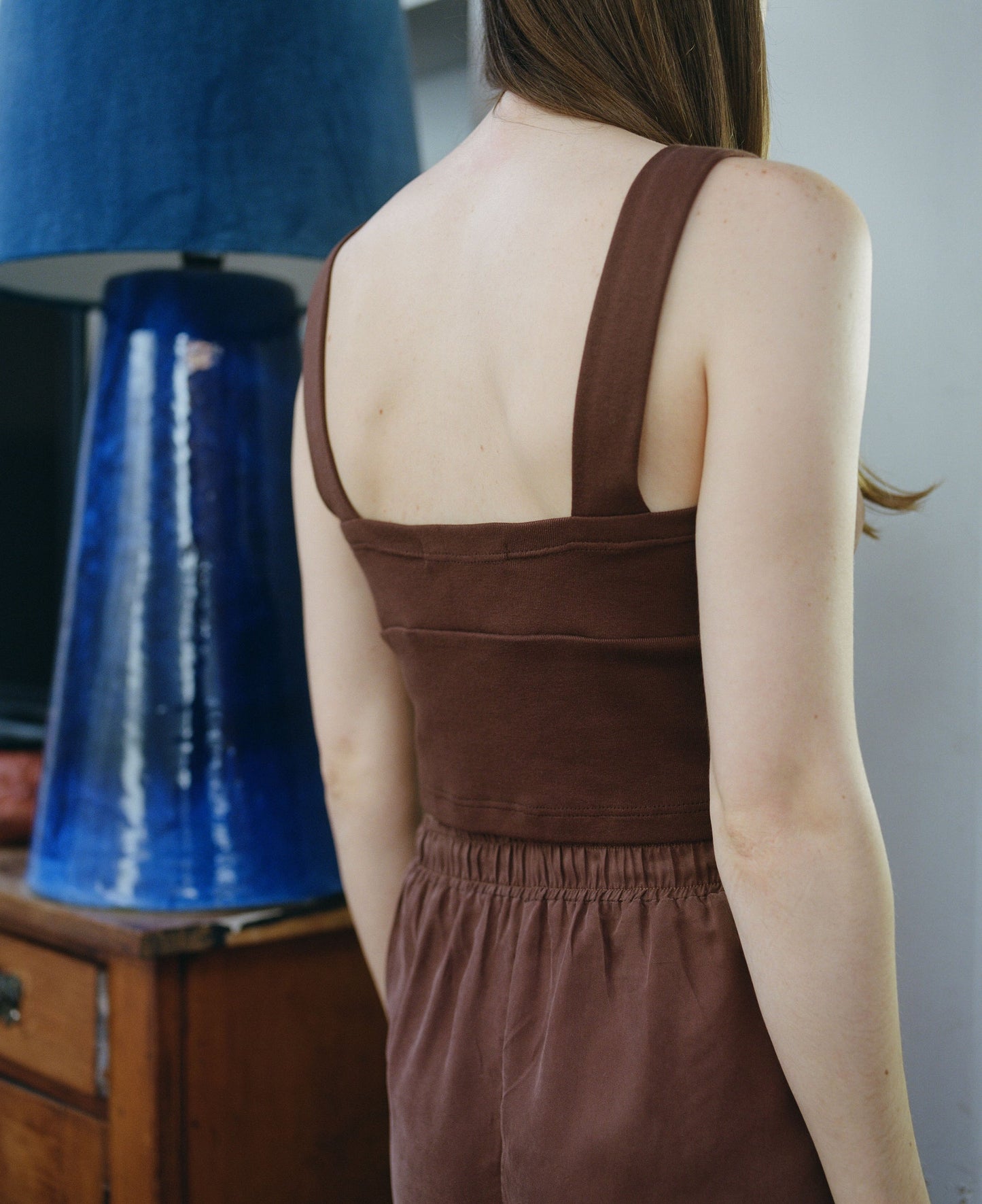 Gala Bralette Top - Chestnut