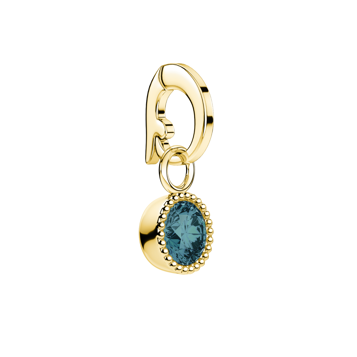 Birthstone Charms - Gold