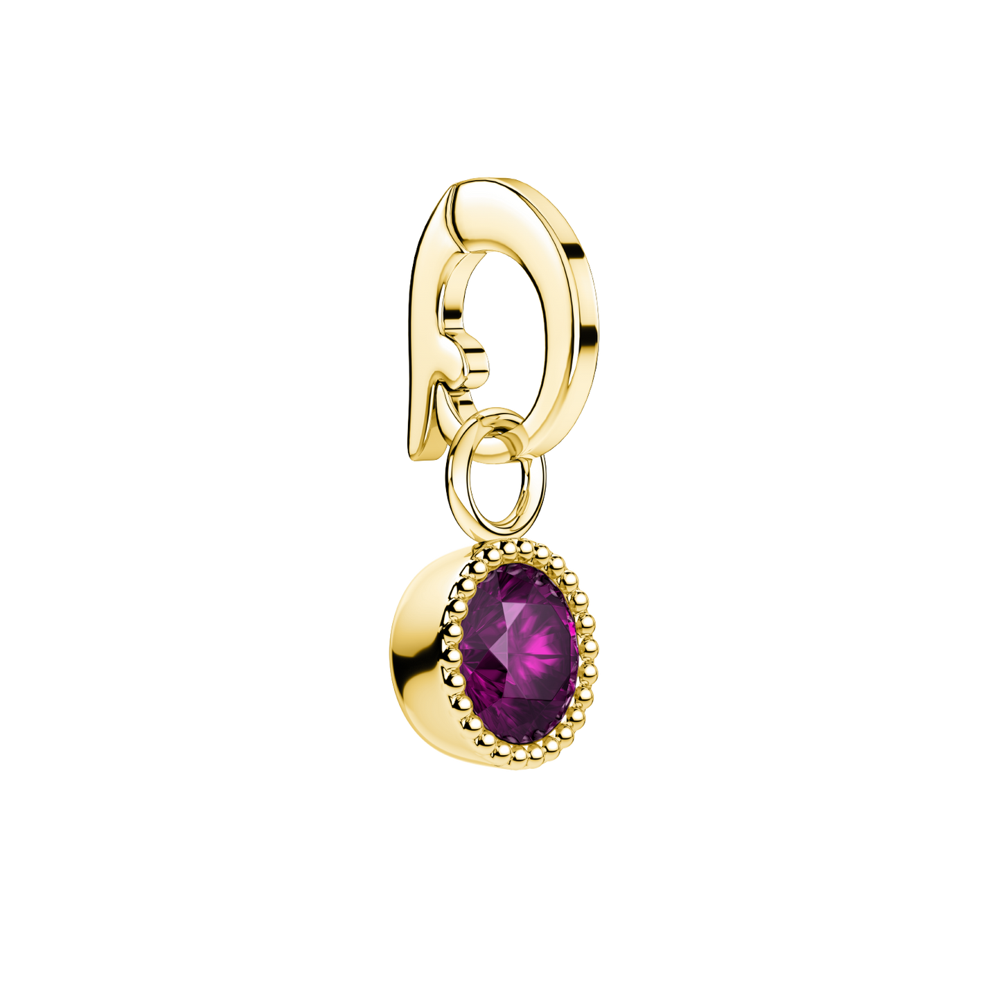 Birthstone Charms - Gold