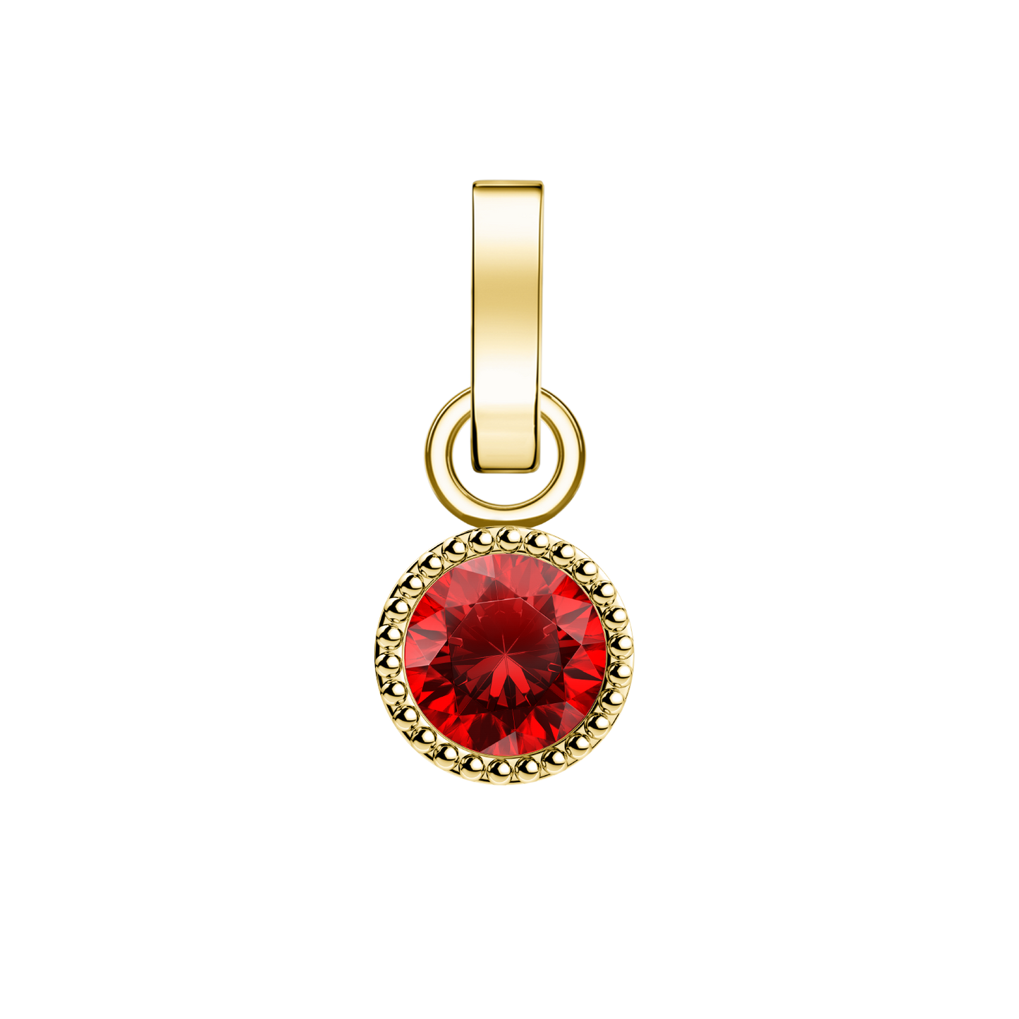 Birthstone Charms - Gold