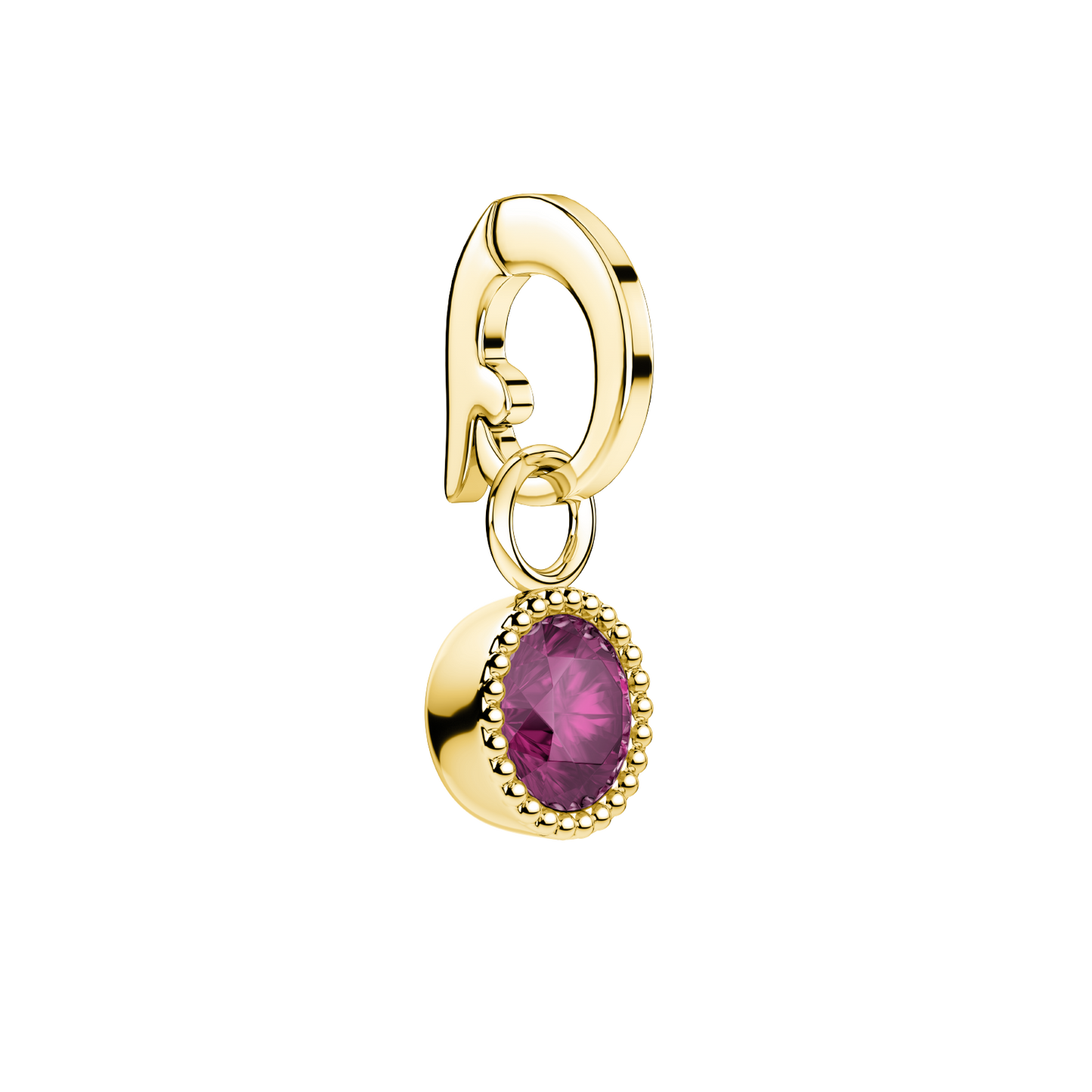 Birthstone Charms - Gold