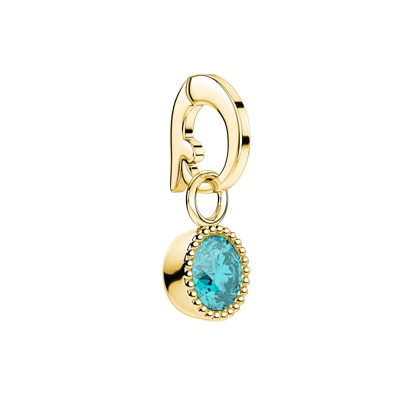 Birthstone Charms - Gold