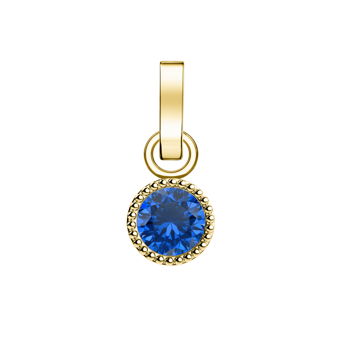 Birthstone Charms - Gold
