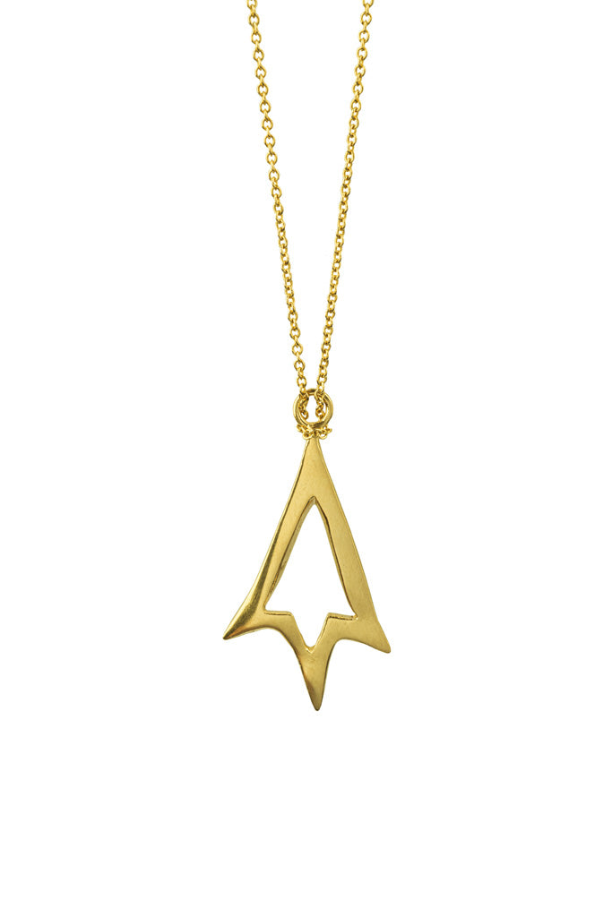 Direction Necklace - Gold