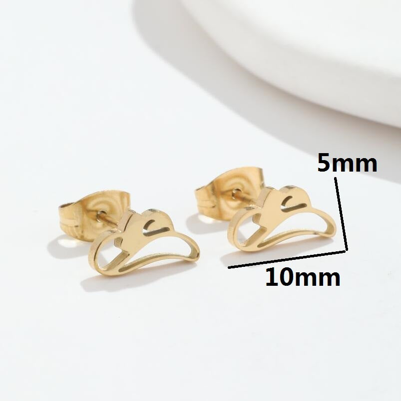 Beloved Classic Studs - Gold