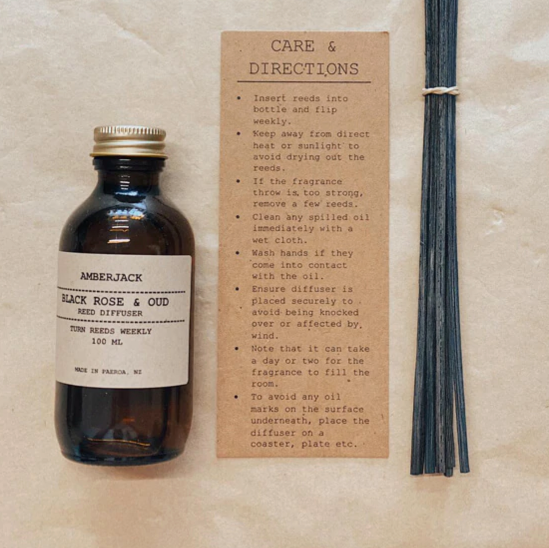 Black Rose & Oud Diffuser