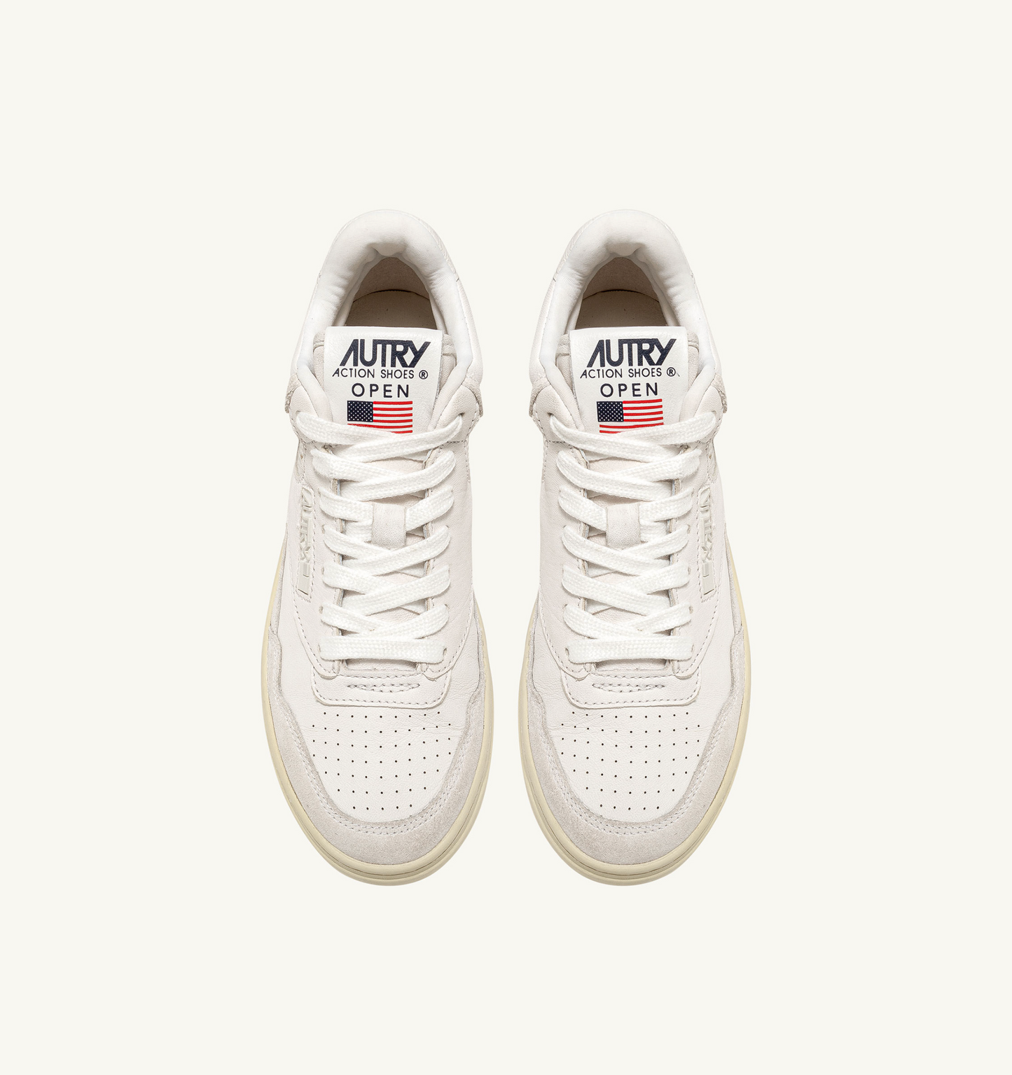 Mid Open - All White