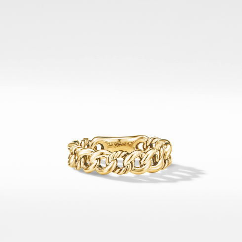 Heartfelt Signet Ring - Chain Link
