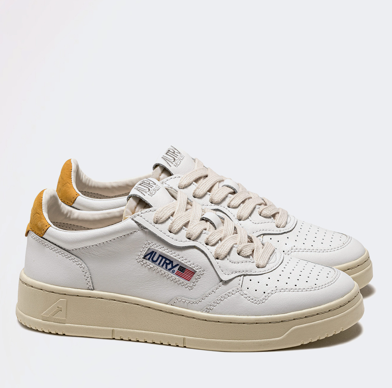 Medalist - White/Mustard