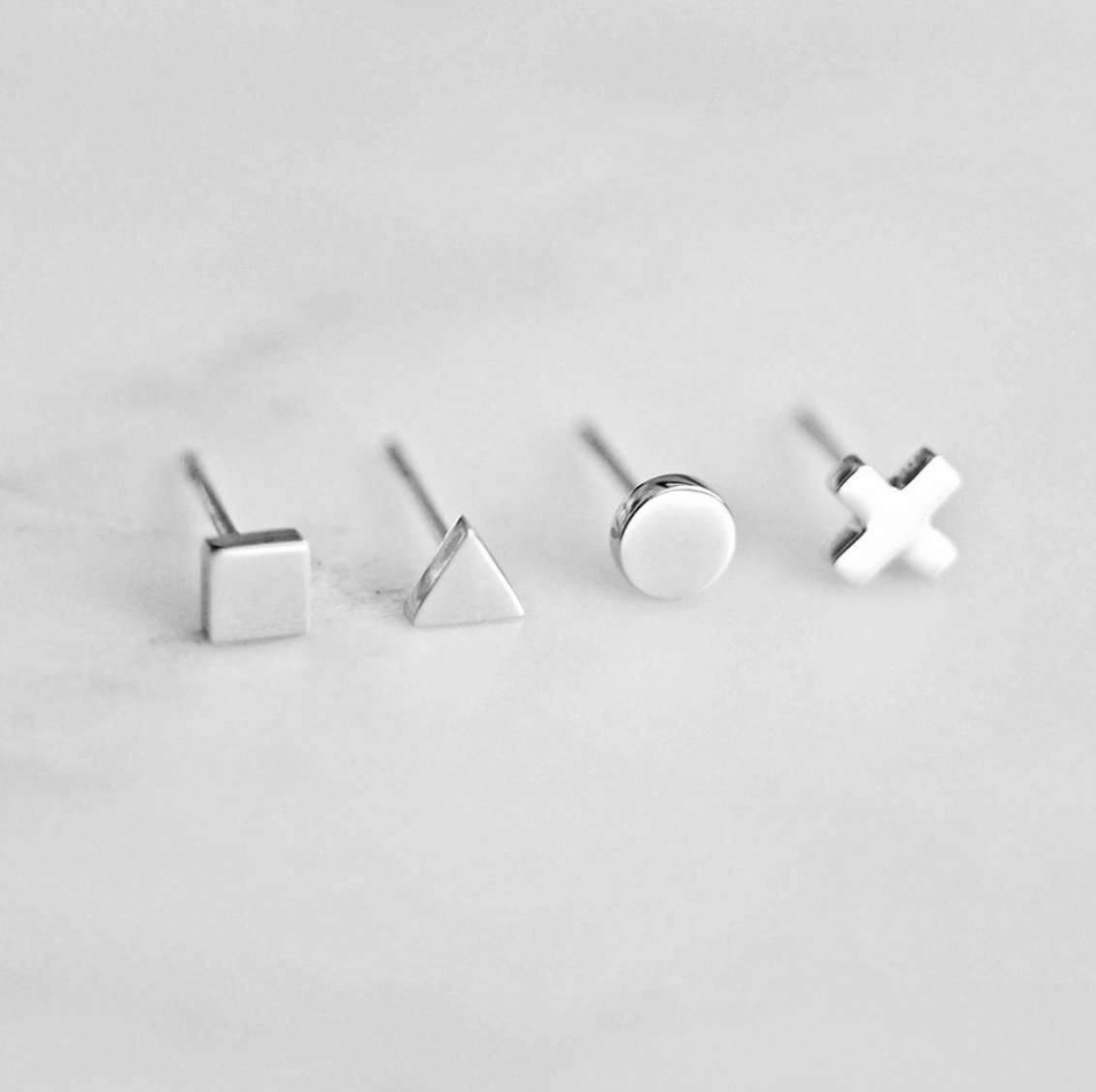 Beloved Classic Studs - Silver