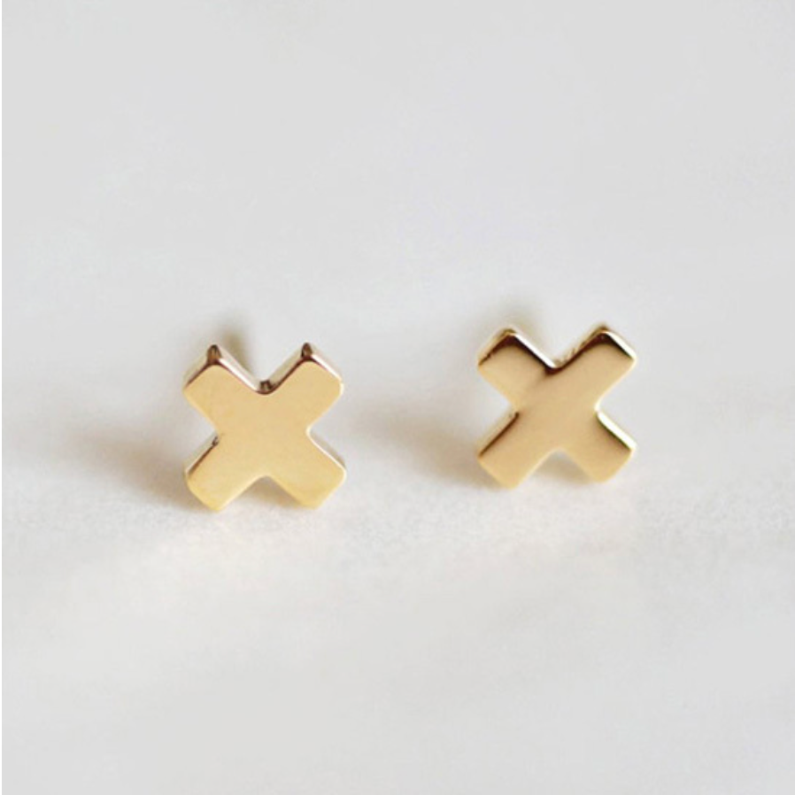Beloved Classic Studs - Gold