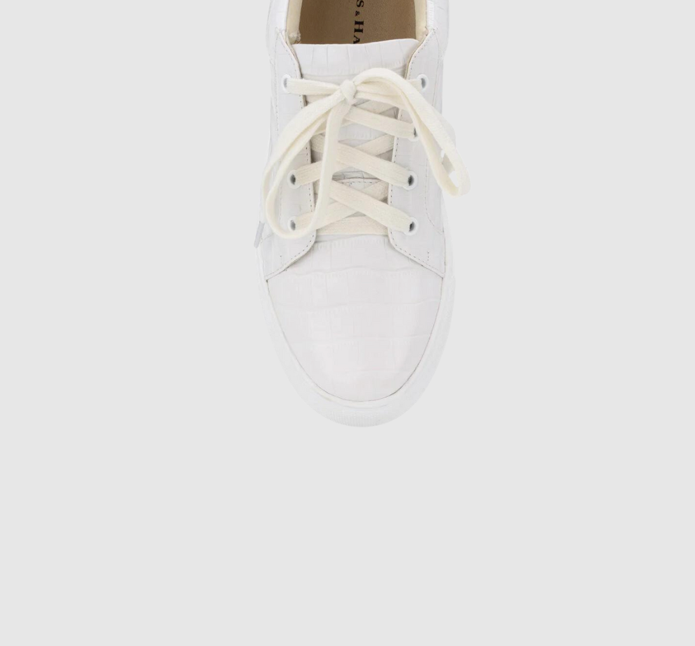 Duet Sneaker - White Snake