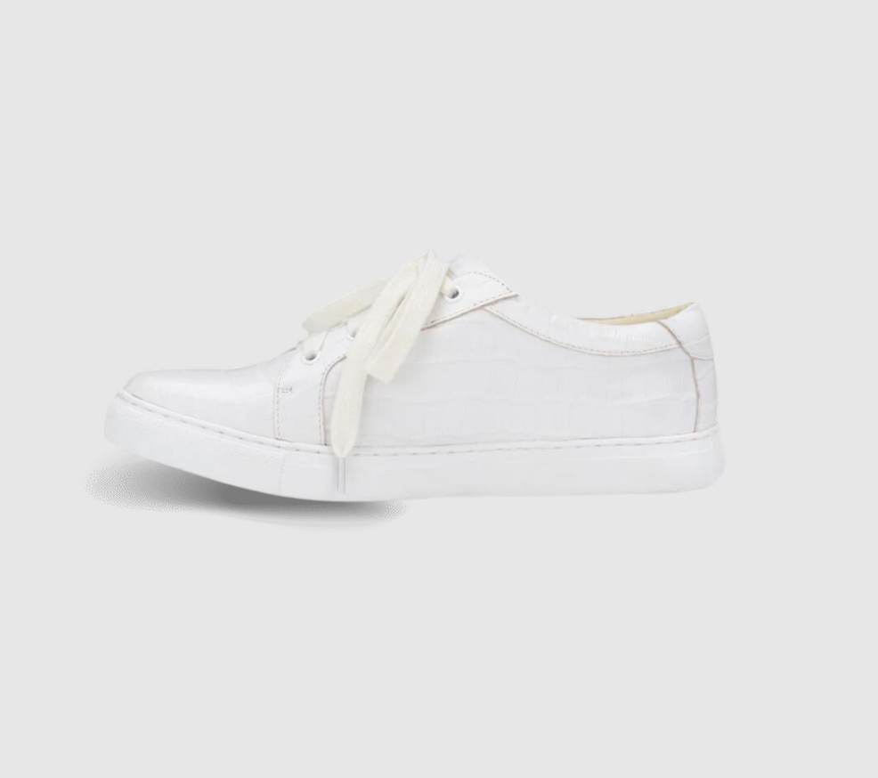Duet Sneaker - White Snake