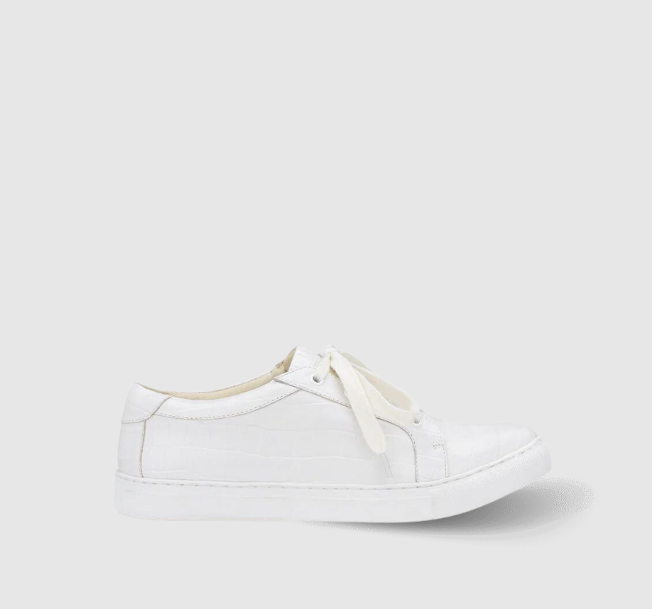 Duet Sneaker - White Snake