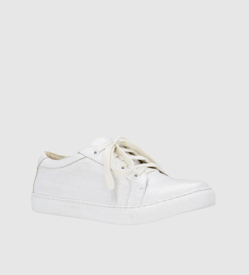 Duet Sneaker - White Snake