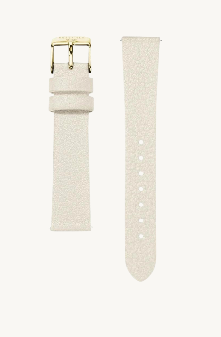 Pearl Edit - Cream Leather Strap - RMBLG-R04