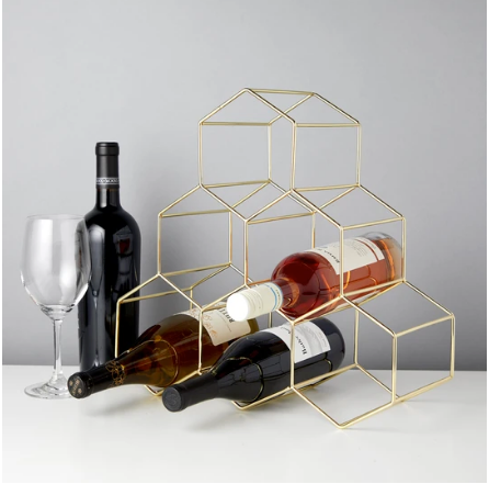 Wine Rack - Gold