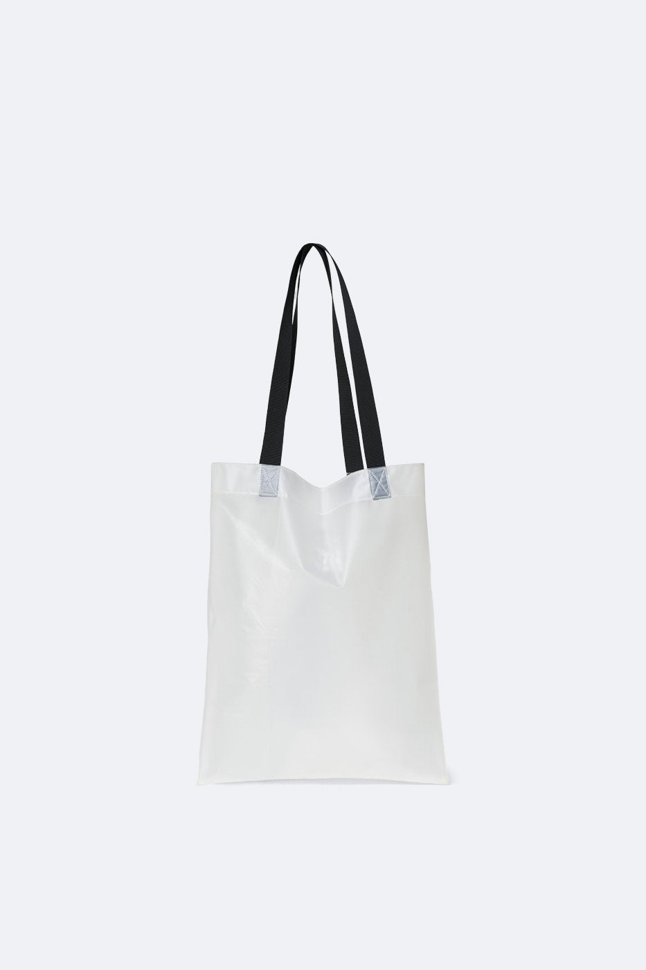 Transparent Shopper - Foggy White