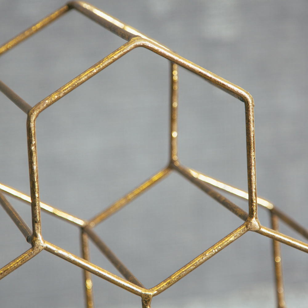 Wine Rack - Gold