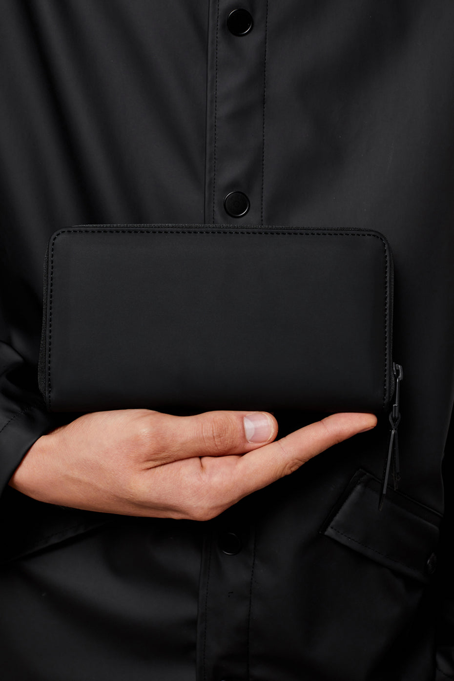 Rains Wallet - Large - Black